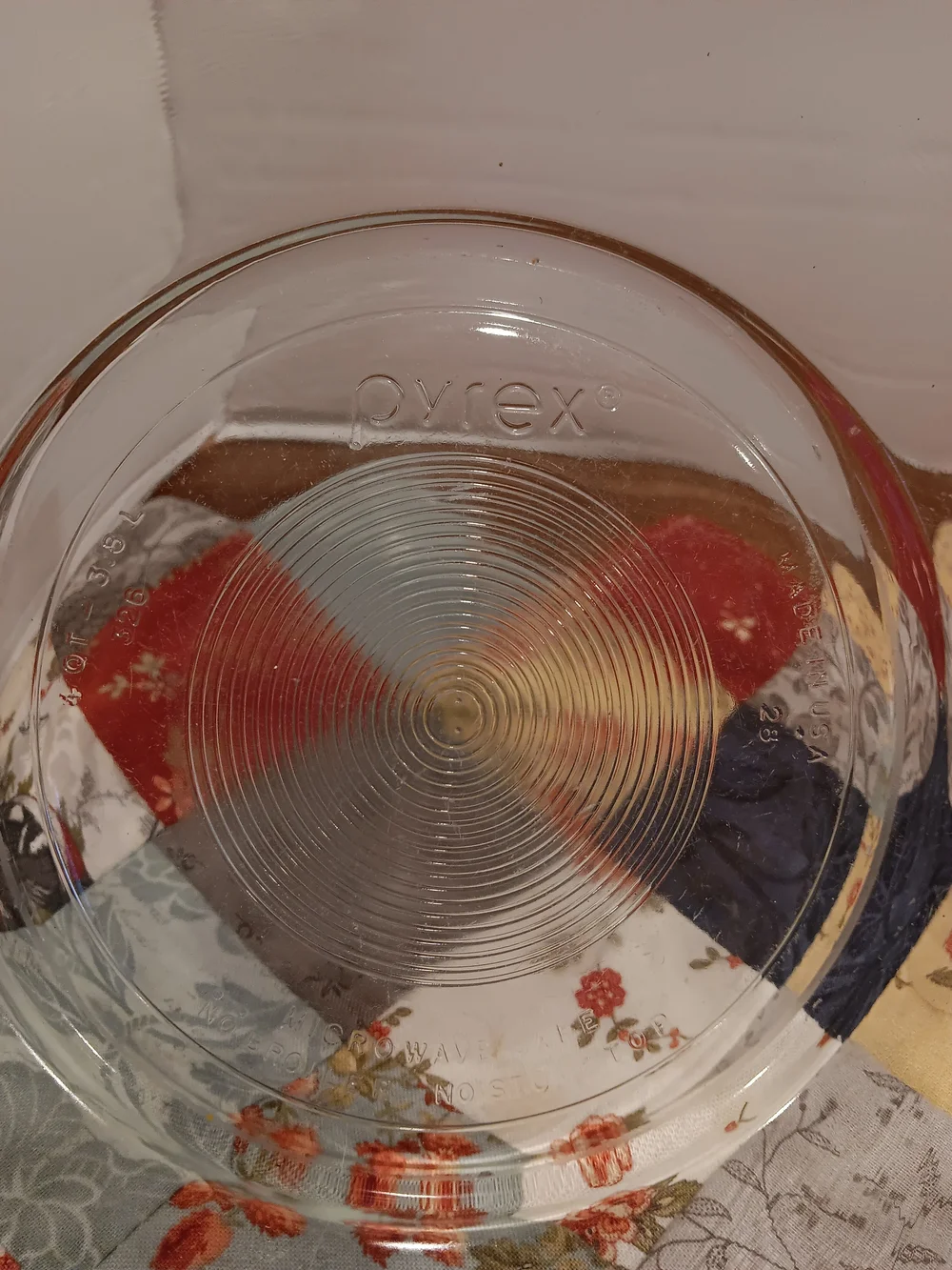 Pyrex Clear Glass Nesting Mixing Bowls Set Of Three
